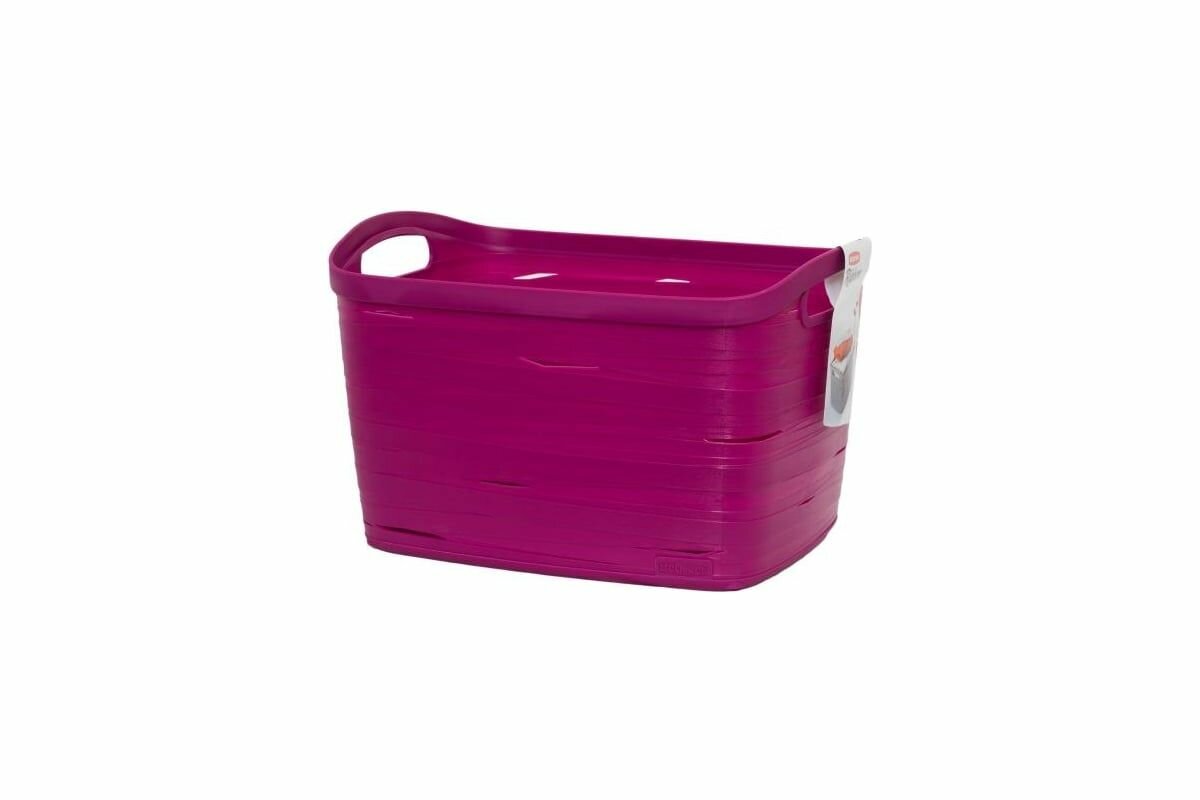 Корзина Архимед Ribbon L 380x290x240 мм фиолетовая 221200