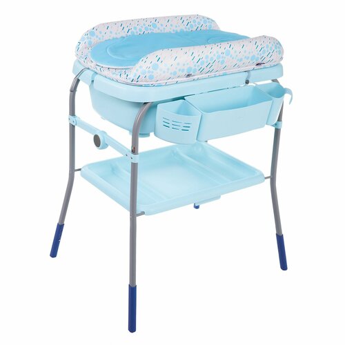 Пеленальный столик Chicco CuddleBubble Blue для новорожденных 18373₽