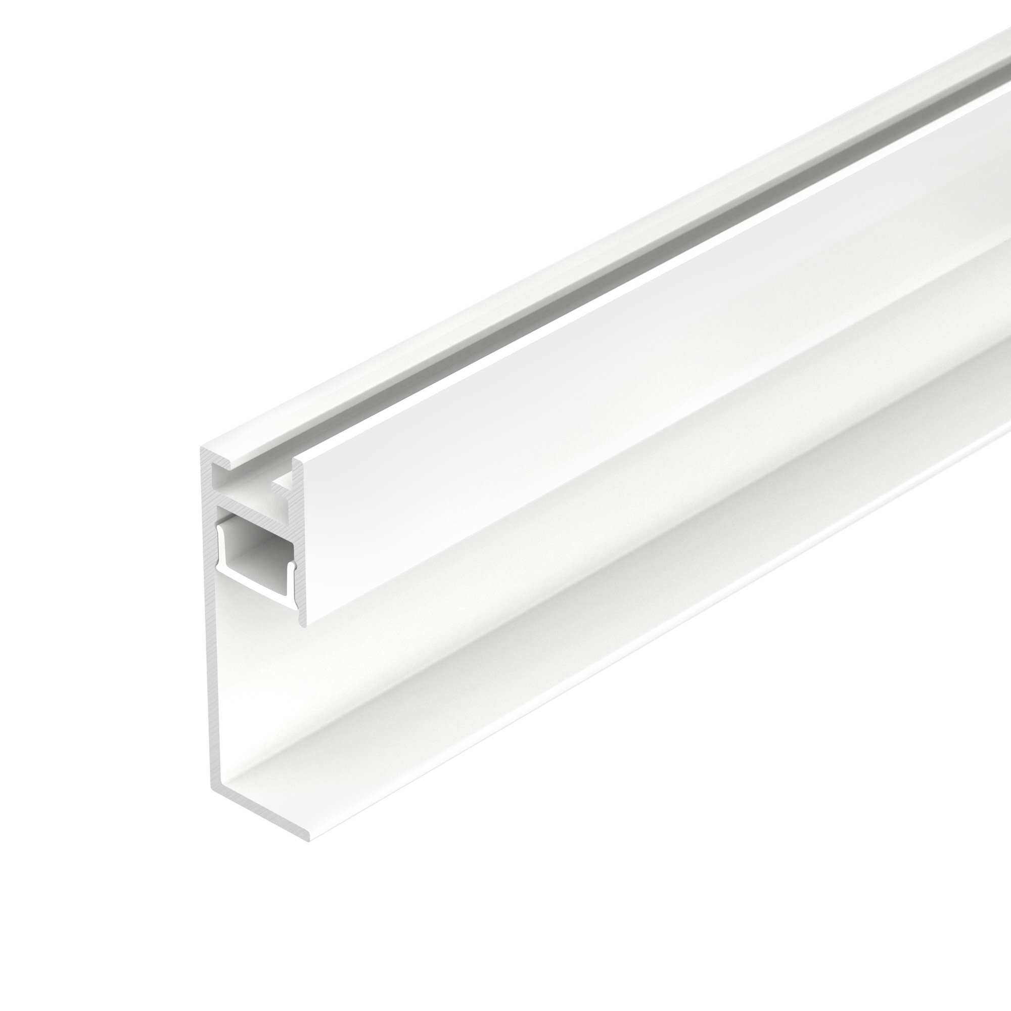Arlight Профиль PLINTUS-H35-F-2000 WHITE (Arlight Алюминий) 2м