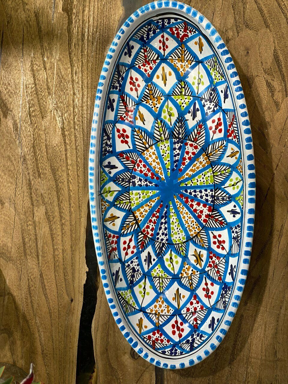 фото Блюдо сервировочное для подачи керамическое