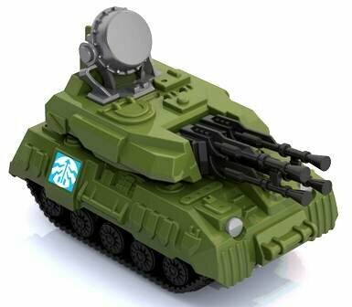 Зенитная установка "Салют" 10 см