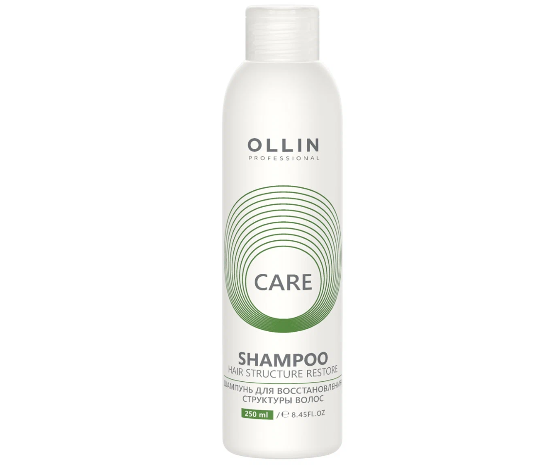 OLLIN / CARE Restore – Шампунь для восстановления структуры волос, 250мл