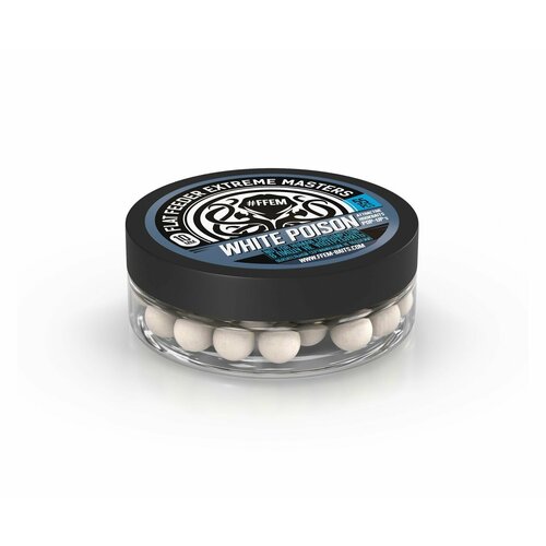 Бойлы плавающие FFEM Pop-Up White Poison 10mm