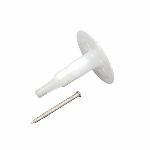 GNG Тарельчатые дюбели с гвоздем для монтажа теплоизоляции GNINR-50-6-IP 100шт (арт. GNINR506IP)