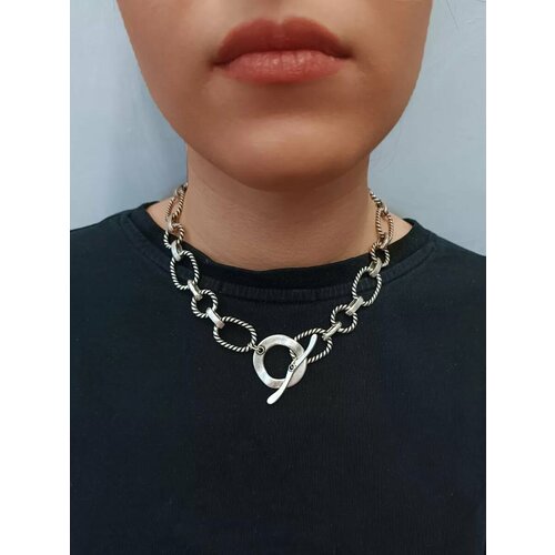 Колье Svetti серебристый 1100₽