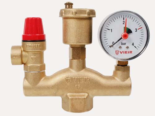Изображение товара Группа безопасности котла 1,5 бар ViEiR AQ1063А