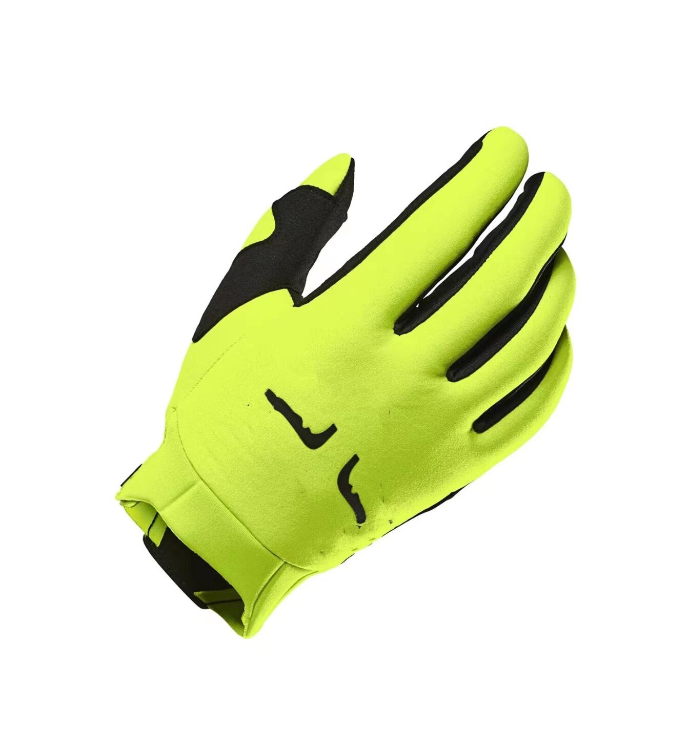 Перчатки Fox Head 2024 с флисовой подкладкой, утепленные, с длинными пальцами, для детей 3-8 лет, износостойкие, совместимые с сенсорными экранами, для велоспорта и активного отдыха, защищающие от холода.