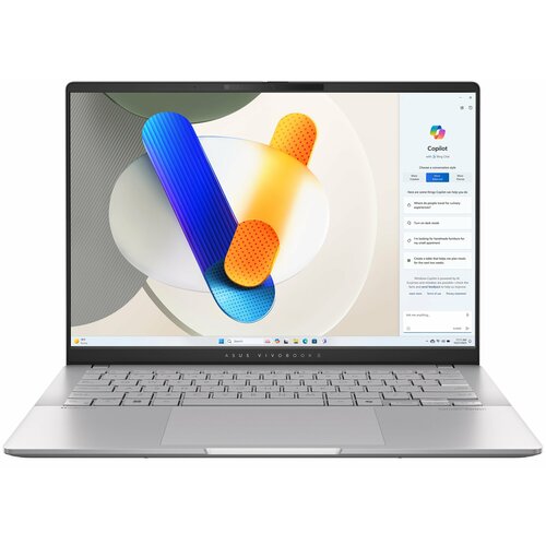 Ультрабук Asus Vivobook S 14 OLED M5406WA-PP086W 90NB14P1-M004N0 AMD Ryzen AI 9 HX 3300 MHz 37032768Mb1024 Gb SSD142880x1800Win 11 Home 166891₽