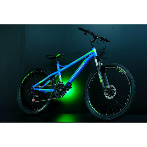 Горный велосипед Heam Omega Синийзеленый для мужчин и девушек а также подростков рост 155175см 27900₽