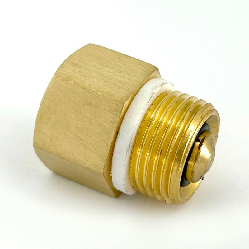 Клапан отсечной для воздухоотводчика НВ 1/4" х 3/8" UNI-FITT