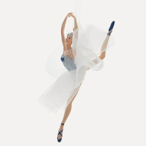 Изображение товара Елочная игрушка Балерина, 13,5х3х13 см KSM-811266