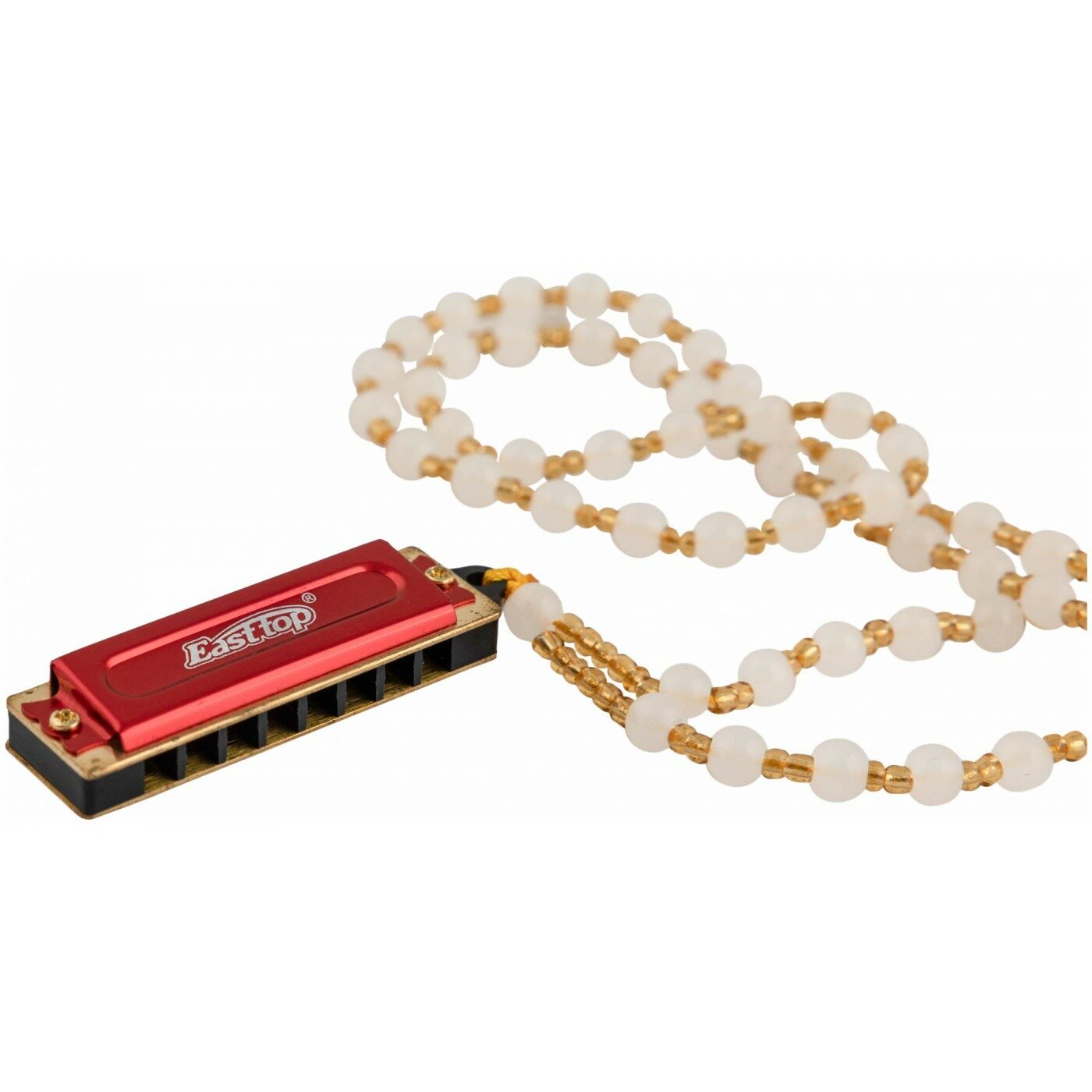 Уменьшенная гармошка губная на цепочке Easttop DF8