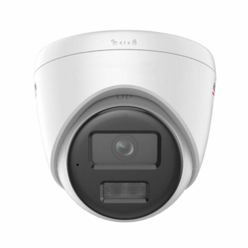 IP камера HiWatch DS-I453LD 28mm купольная 4МП 2560144020кс H265 96гр микрофон IP67 PoE белая 10490₽