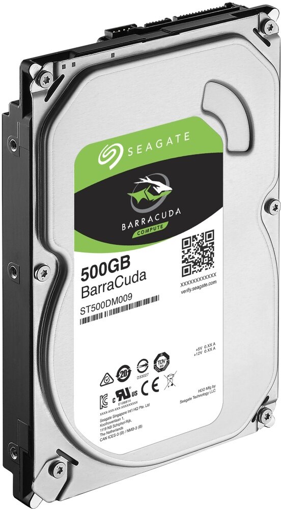 Жесткий диск Seagate Barracuda 500 ГБ ST500DM009
