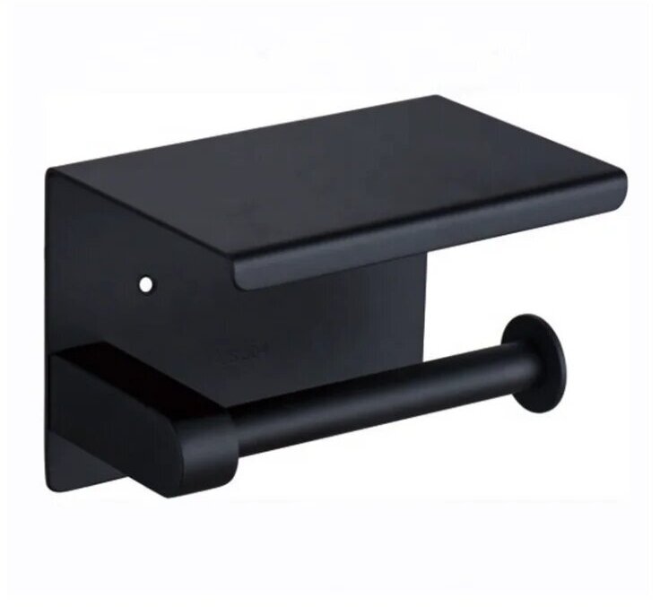 Держатель для туалетной бумаги D-Lin черный