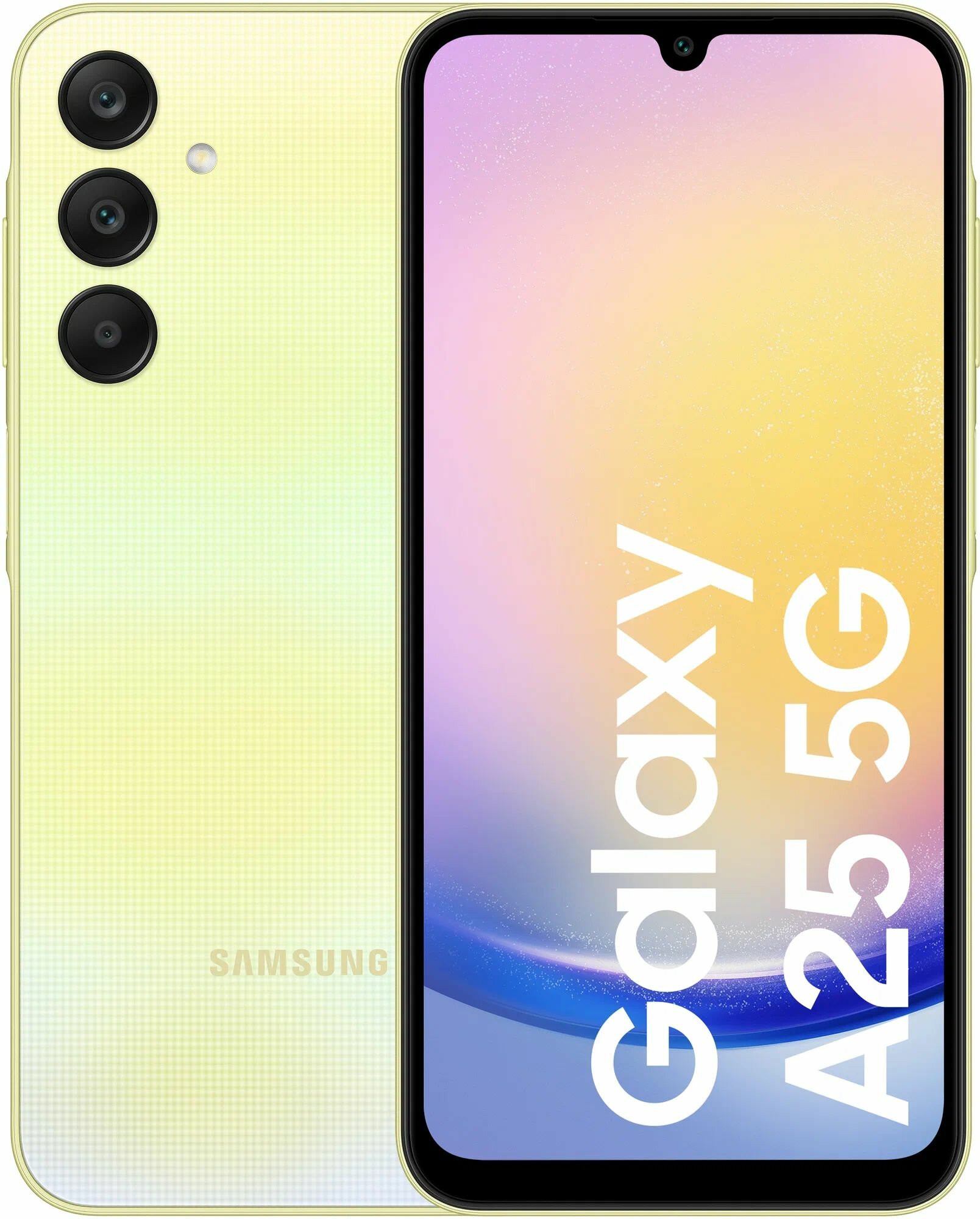 Смартфон Samsung Galaxy A25 5G 8/256GB Yellow (SM-A256EZYHCAU)