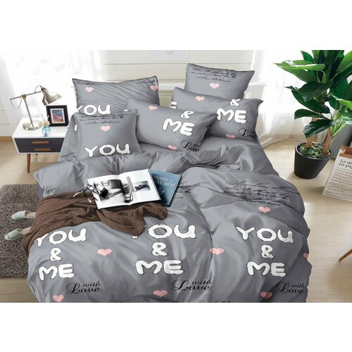 Постельное белье 2 спальное евро, наволочки 70х70, полисатин, 2-спальный комплект, Ивановский текстиль TOP_T