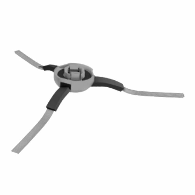 Боковая щетка для робота пылесоса HOBOT Legee D7/ D8, белая, 3 шт — фото 1