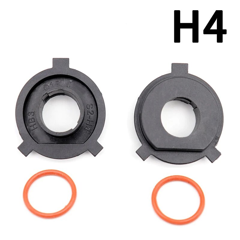 2 шт. H4 автомобильные светодиодные фары цоколь адаптера держатель головного света фиксаторы