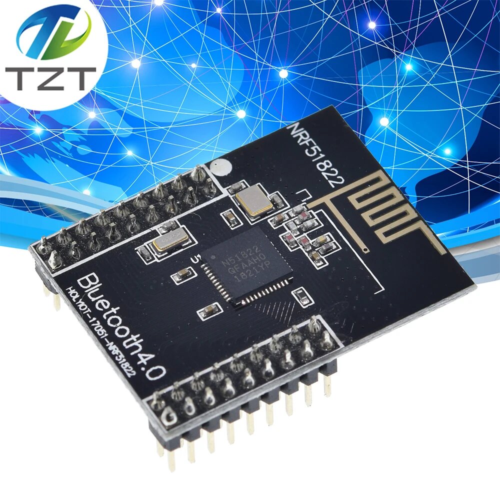 TZT NRF51822 Беспроводной модуль Bluetooth