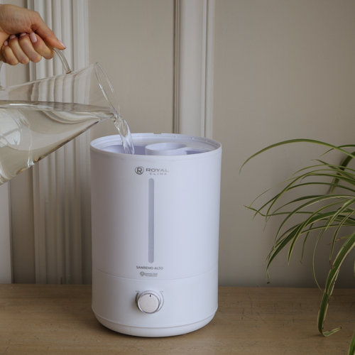Увлажнитель воздуха ультразвуковой ROYAL CLIMA SANREMO ALTO RUH-SA30040M-WT белый 2600₽