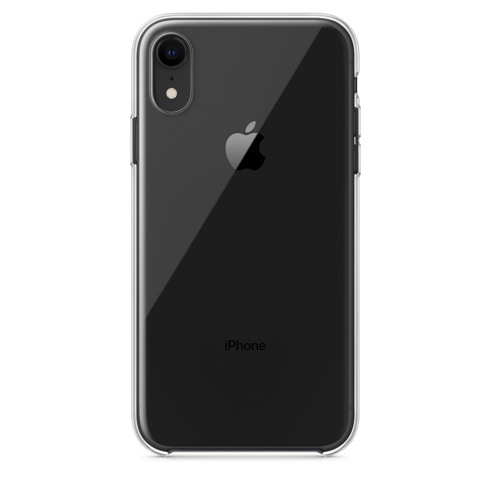 Чехол-крышка Apple для iPhone Xr, силикон, прозрачный - фото №15