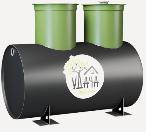 Изображение товара Септик Удача 5, аэробный, горизонтальный, 162кг, 2750л, 5 пользователей