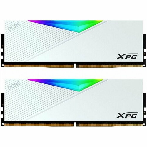 Оперативная память ADATA XPG Lancer RGB DDR5 CL34 32Gb 2x16Gb 6800 Mhz AX5U6800C3416G-DCLARWH 20670₽