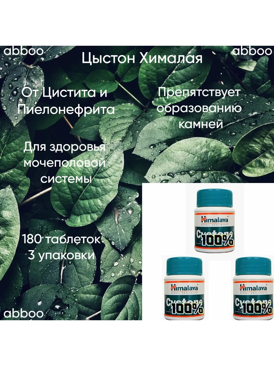 Цыстон  от цистита и камней в почках  3 банки