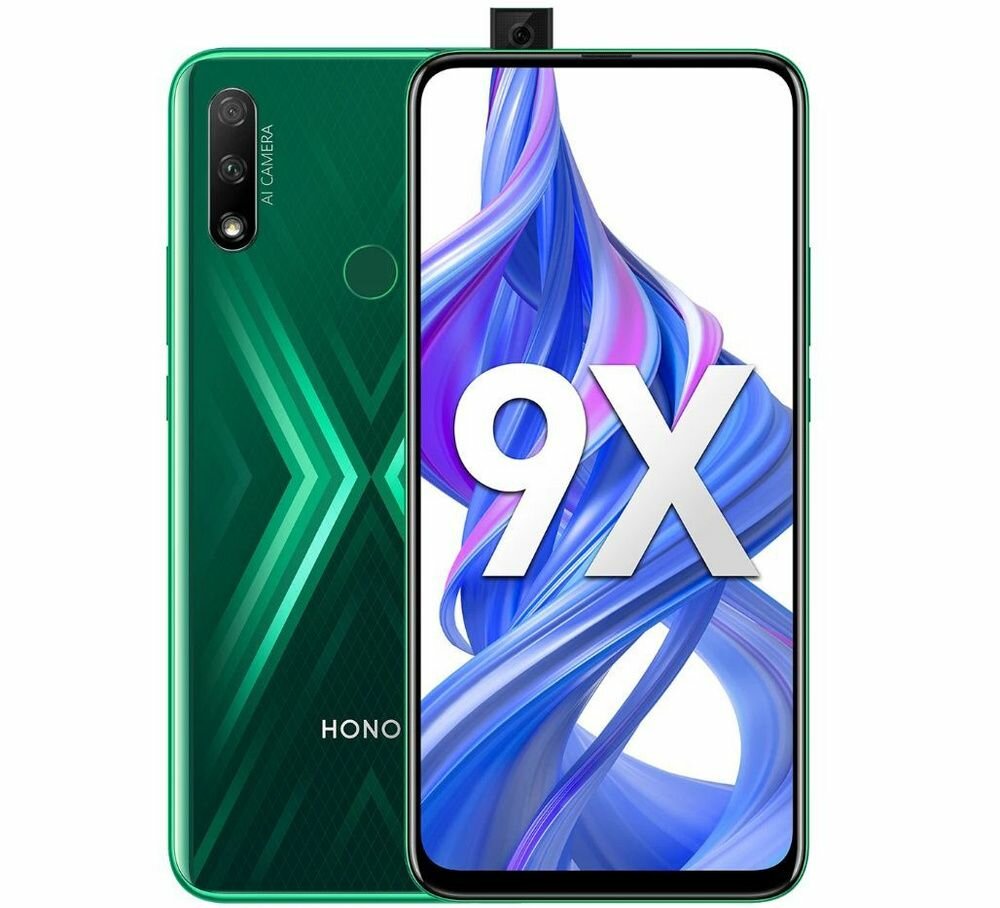 HUAWEI Смартфон Honor 9X Global 8/128 ГБ, зеленый