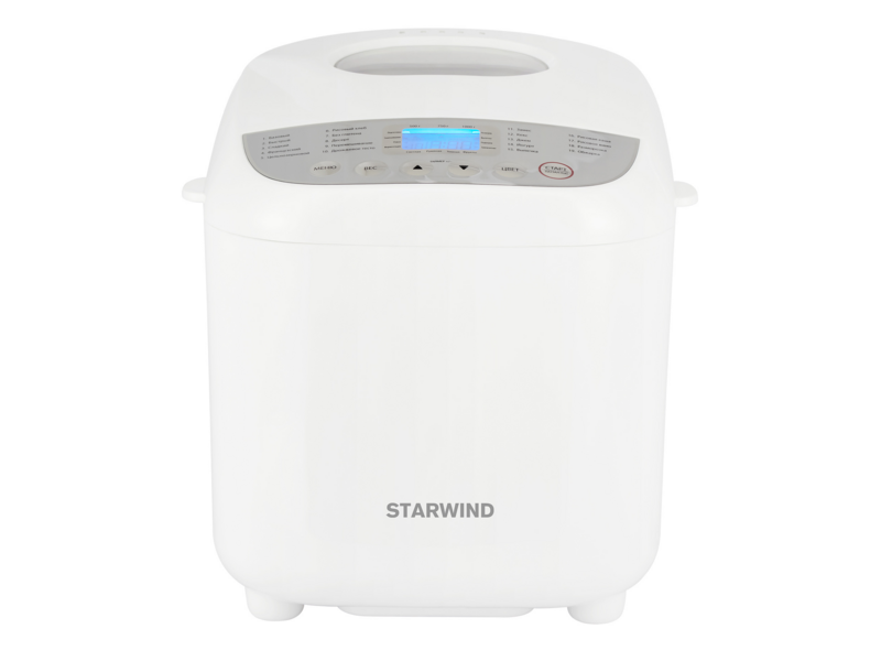 Хлебопечь Starwind SBM2085 600вт белый/серебристый