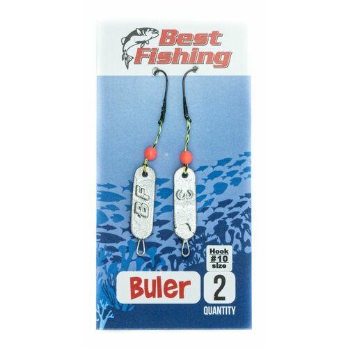 Булеры рыболовные Best Fishing Classic, #10, 3 гр, цвет silver