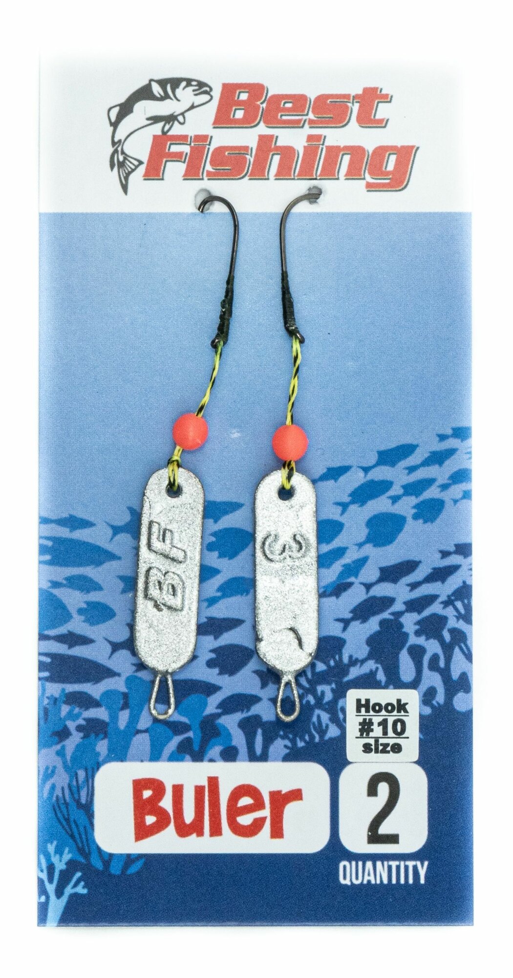 Булеры Best Fishing Classic, #10, 3 г, silver
