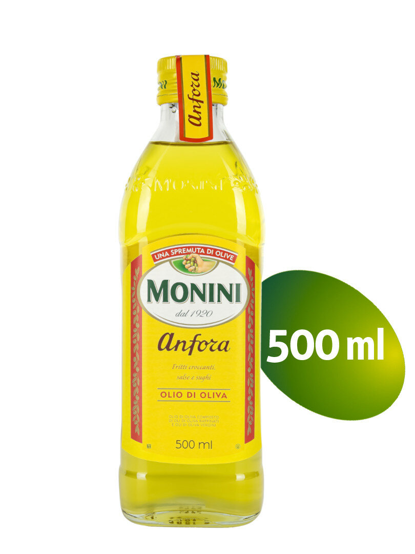 Оливковое масло Monini "Anfora" рафинированное для жарки, 0.5 л