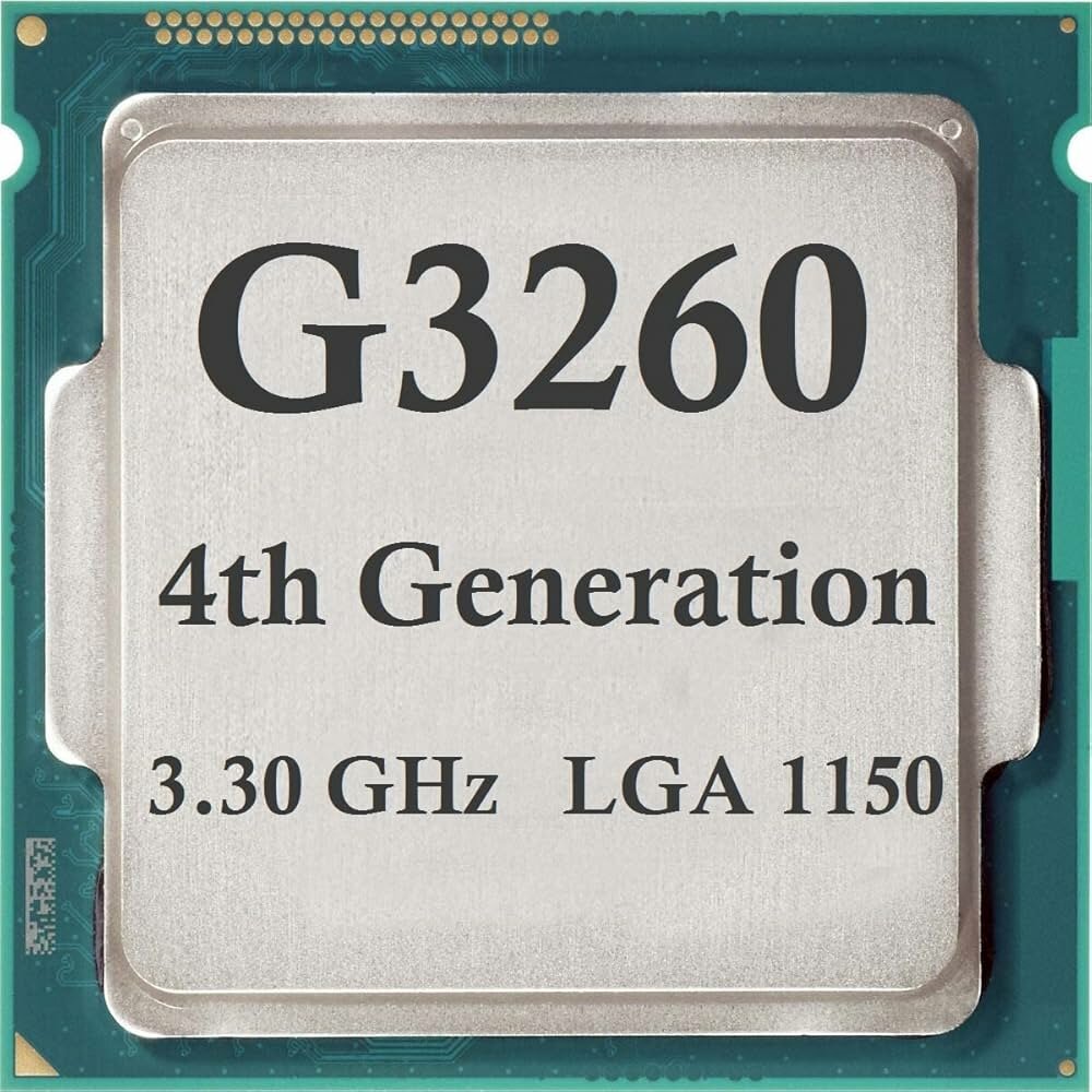 Процессор Intel Pentium G3260, 2 ядра, 3300МГц, сокет LGA1150