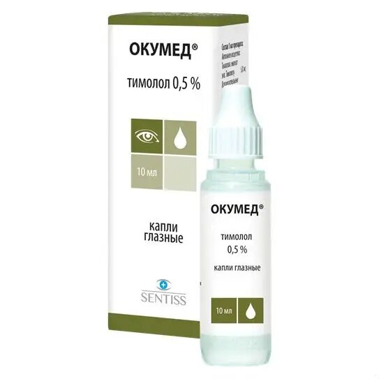 Окумед капли глазные 05 % 10 мл 1 шт