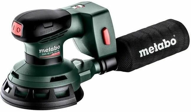 Эксцентриковая аккумуляторная шлифмашина Metabo SXA 18 LTX 125 BL