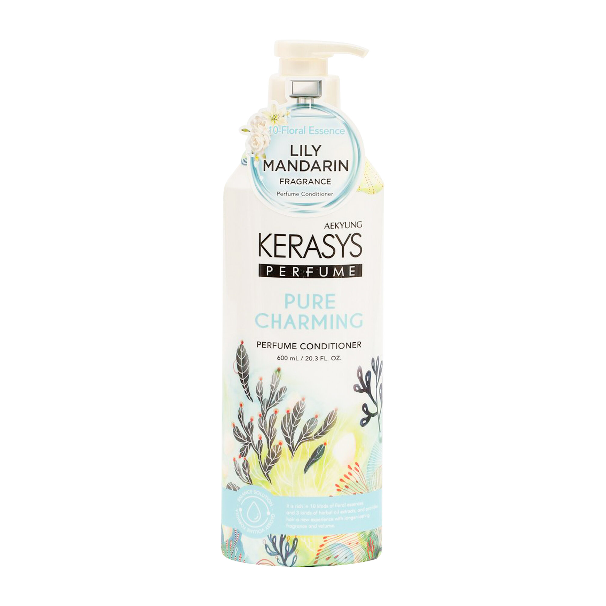 Бальзам KeraSys "Parfume Pure Charming", для мягкости волос, 600 мл — фото 1