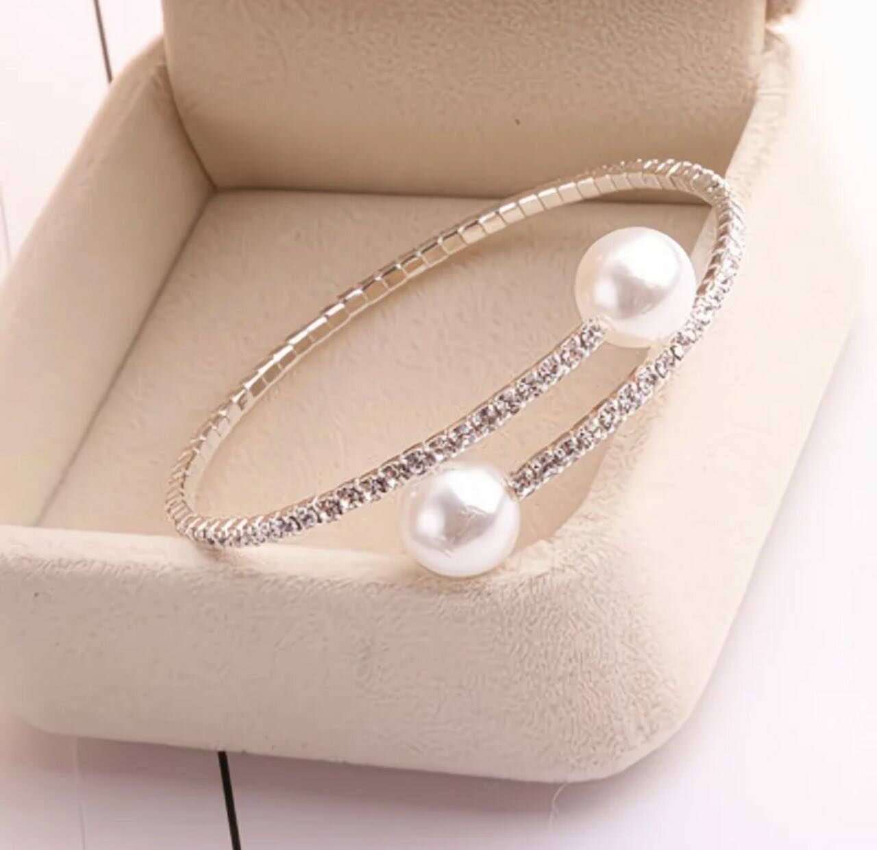 Браслет , серебристый — фото 1