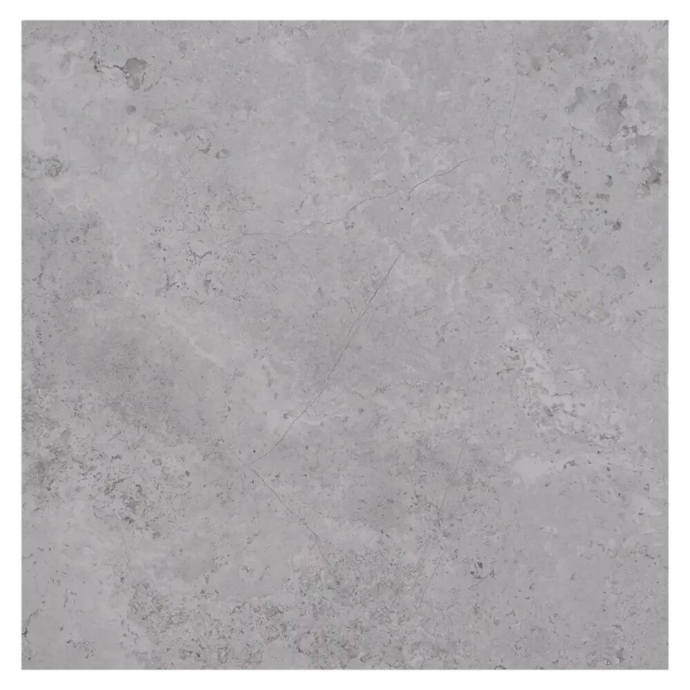 Конкор Верона Грей керамогранит глазурованный полированный 600x600x9мм (1.44м² )серый мрамор