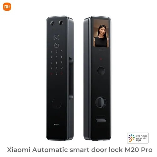 Комплектация умного замка Xiaomi M20 Pro: крепежные элементы, шаблон разметки, батареи и NFC-карты