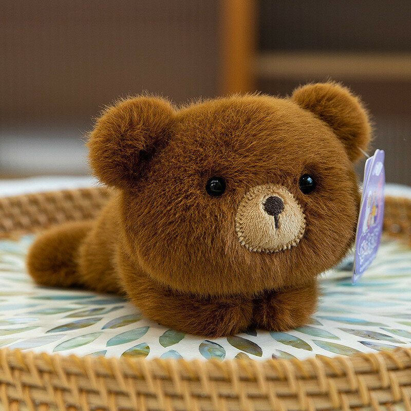 Магнит холодильника мягкий короткий плюш слоник кошка медведь коричневый медведь, магнитное поглощение, для декора кухни
