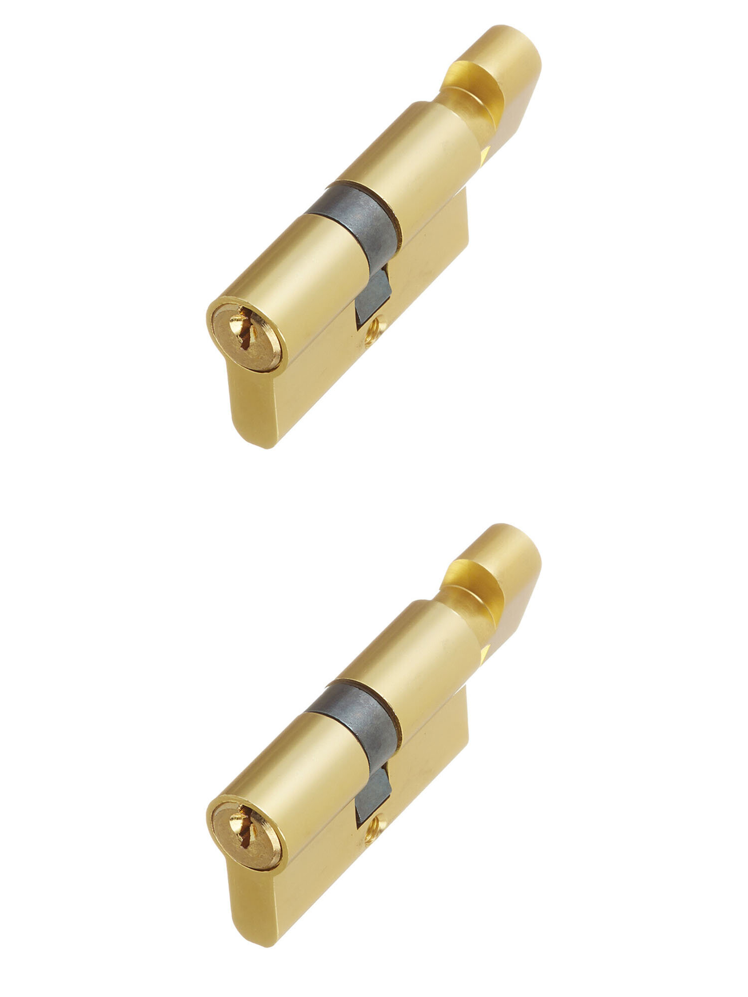 Цилиндр 2018 60 30х30 мм ключ/вертушка золото (2 шт.)