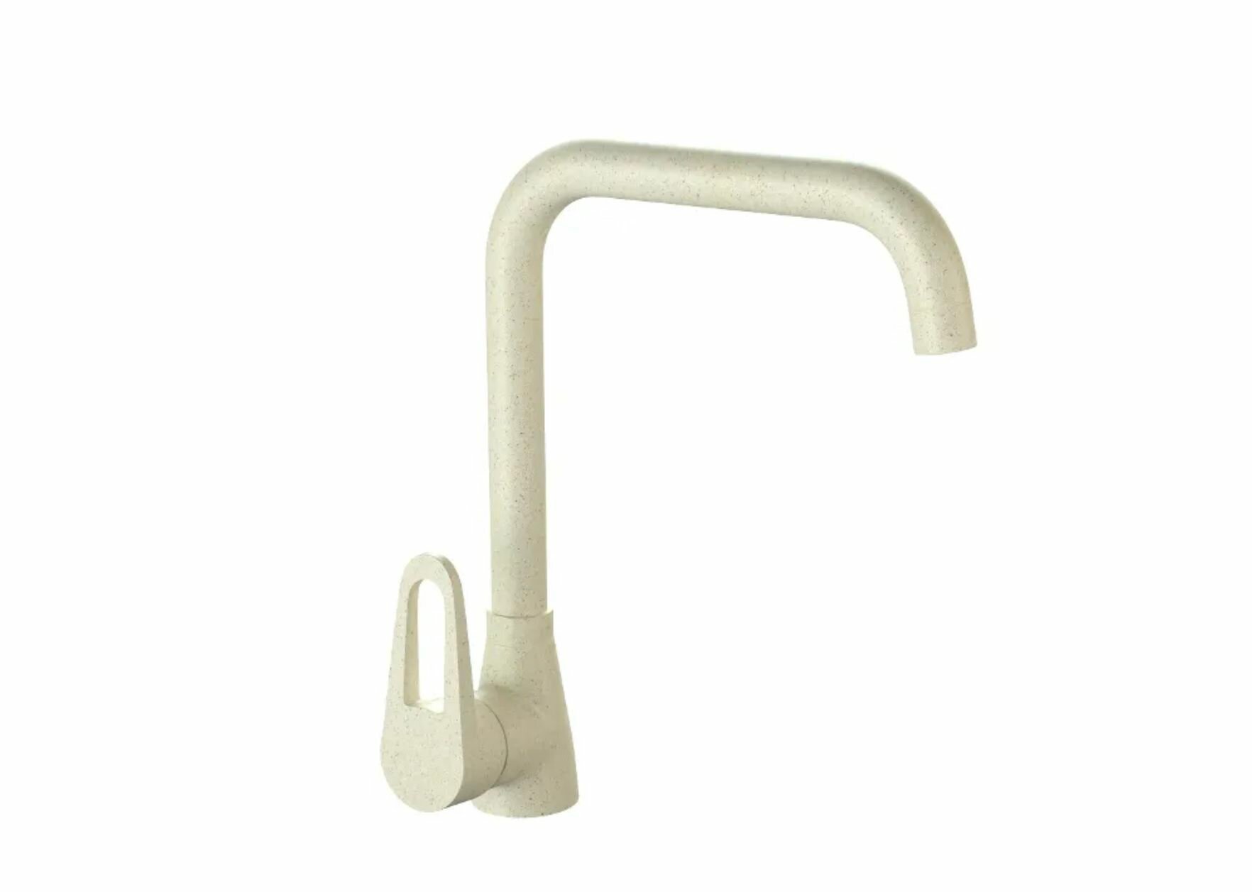 Смеситель матовый бежевый