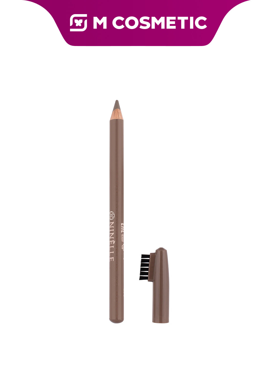 Карандаш для бровей Ninelle Manera №603, серо-коричневый, 1,79 г