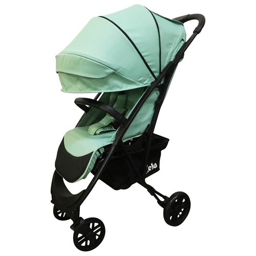 Коляска прогулочная Keka Voxy, зеленый/черная рама