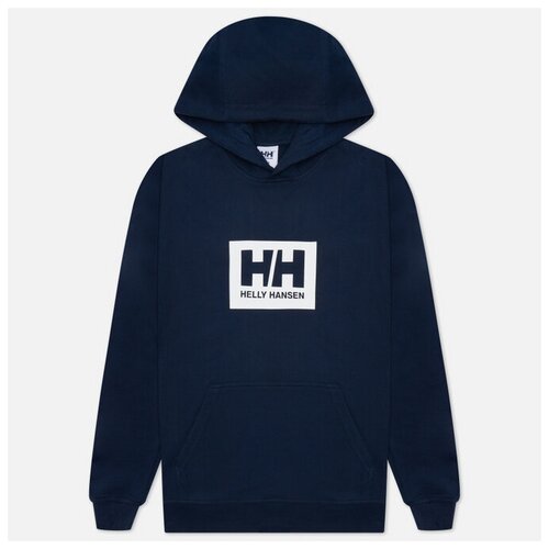 фото Мужская толстовка helly hansen tokyo hoodie синий , размер l