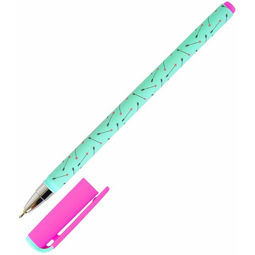 Ручка Lorex Slim Soft шариковая синяя, масляная 0.5 мм