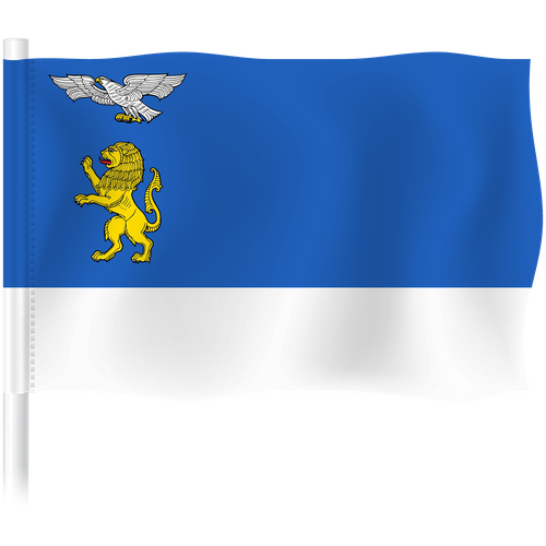 Флаг Белгорода / Флаг города Белгород / 90x135 см.