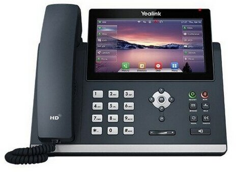 VoIP-телефон Yealink SIP-T48U черный